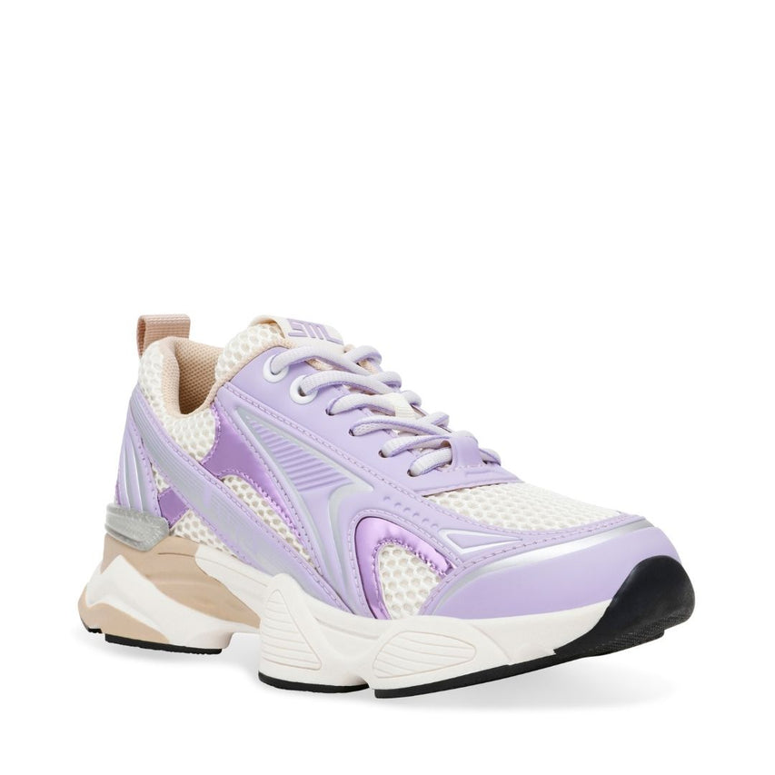 Speedster E White Lavender Tenis Blanco con Lila
