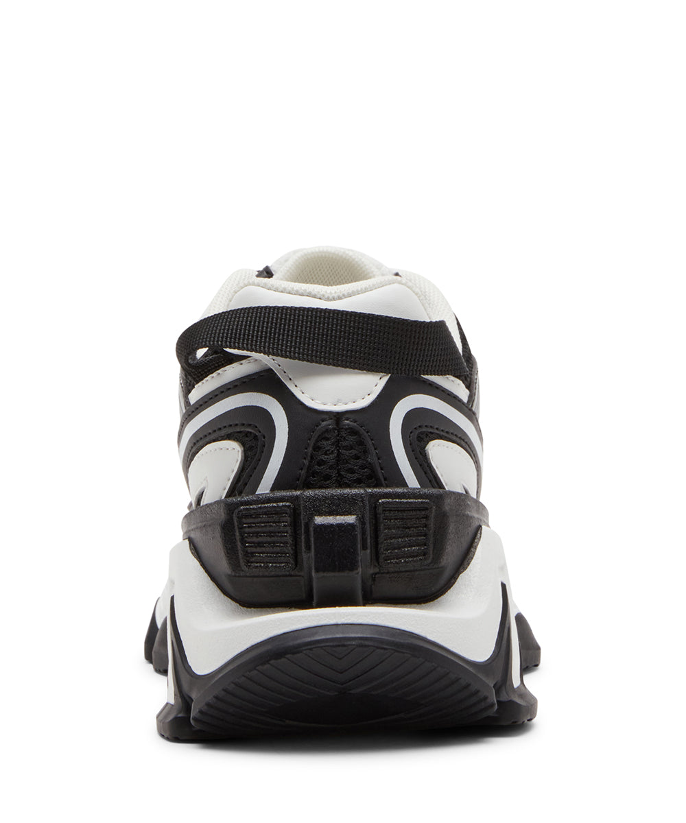 Speedyy Black Multi Tenis Negros con Blanco para Mujer