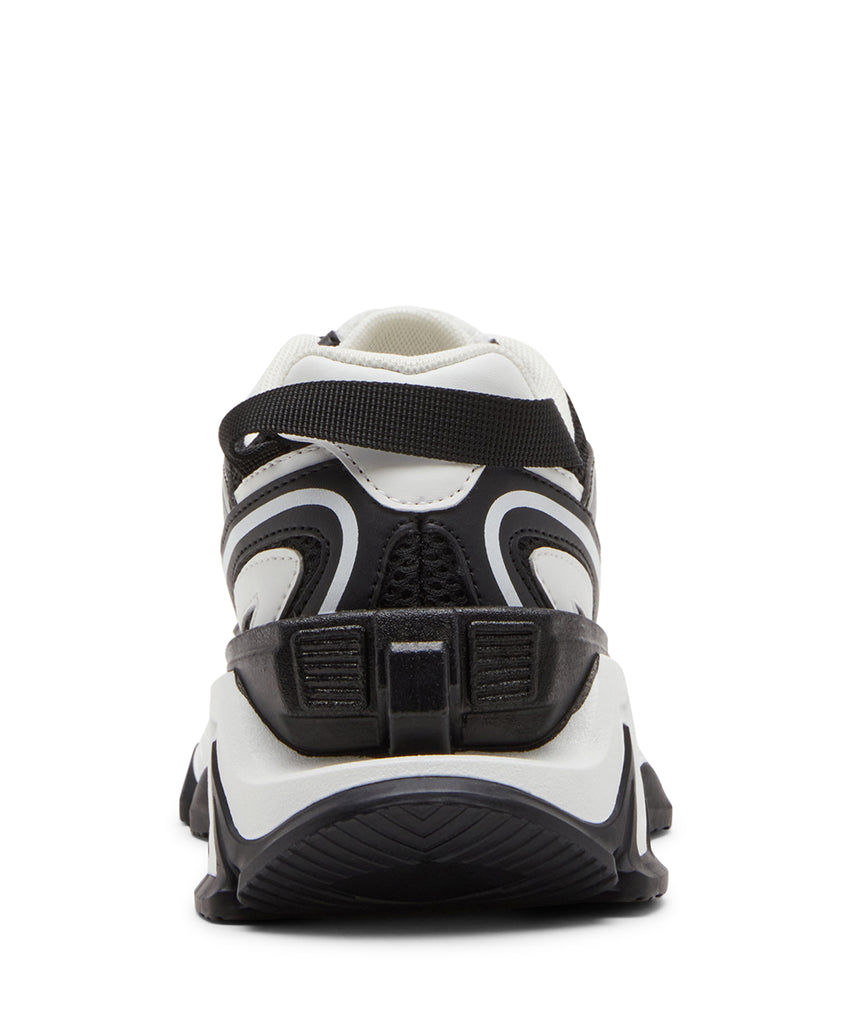 Speedyy Black Multi Tenis Negros con Blanco para Mujer