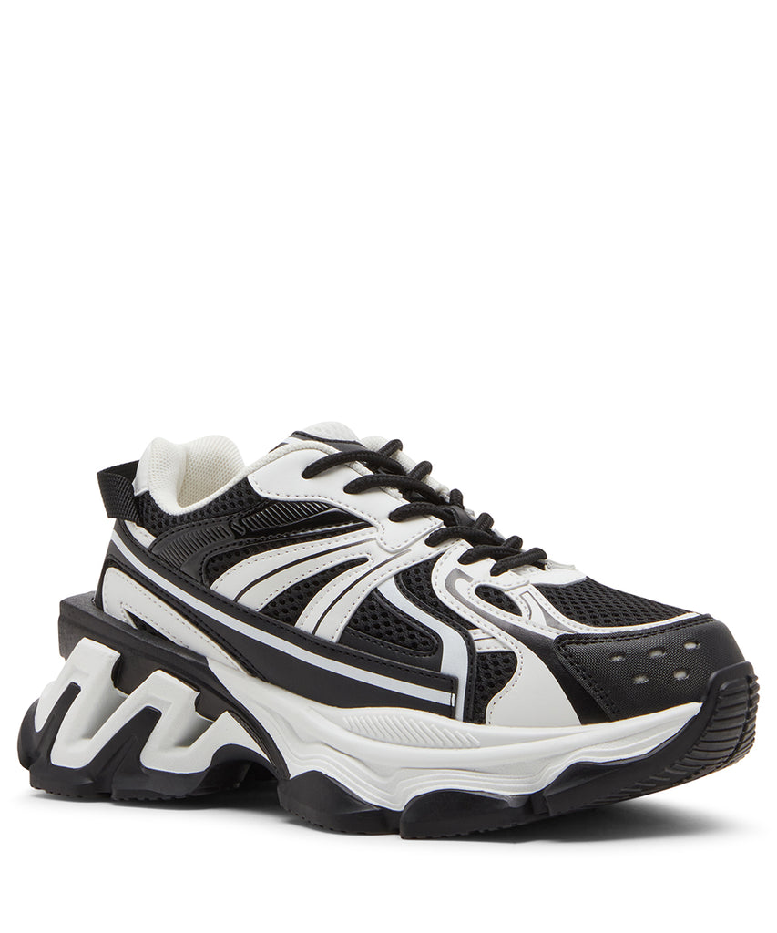 Speedyy Black Multi Tenis Negros con Blanco