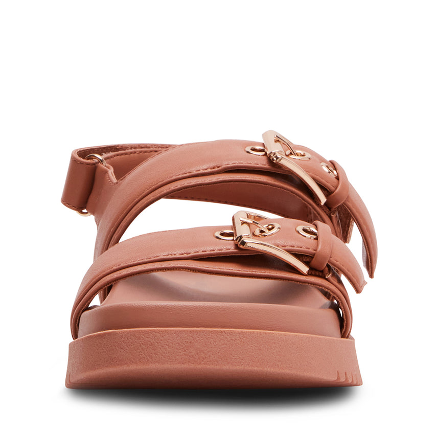 Sprint Caramel Sandalias de Piso para Mujer