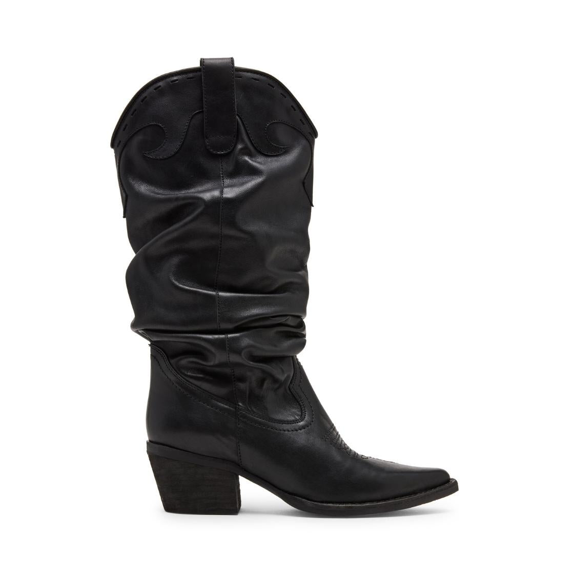 Stage Black Leather