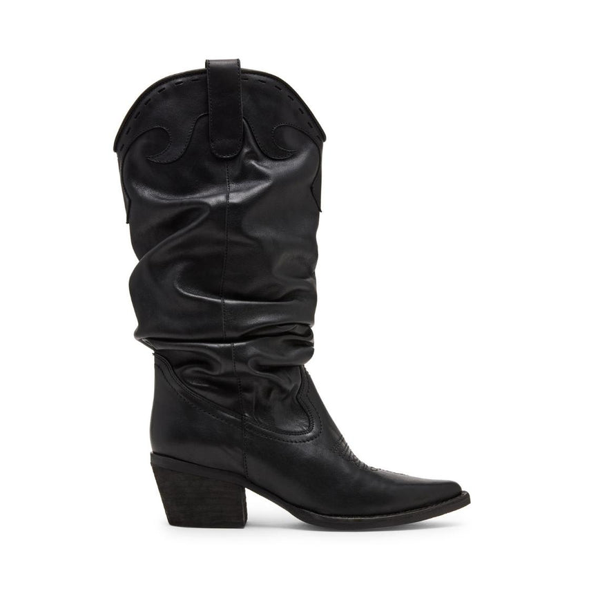 Stage Black Leather