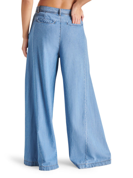 Starling Denim Pant Pantalon Acampanado de Mezclilla para Mujer