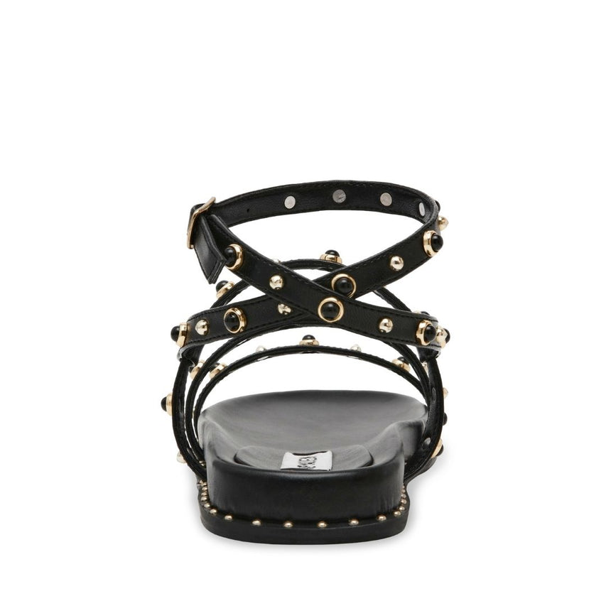 Stormie Black Sandalias Negras para Mujer