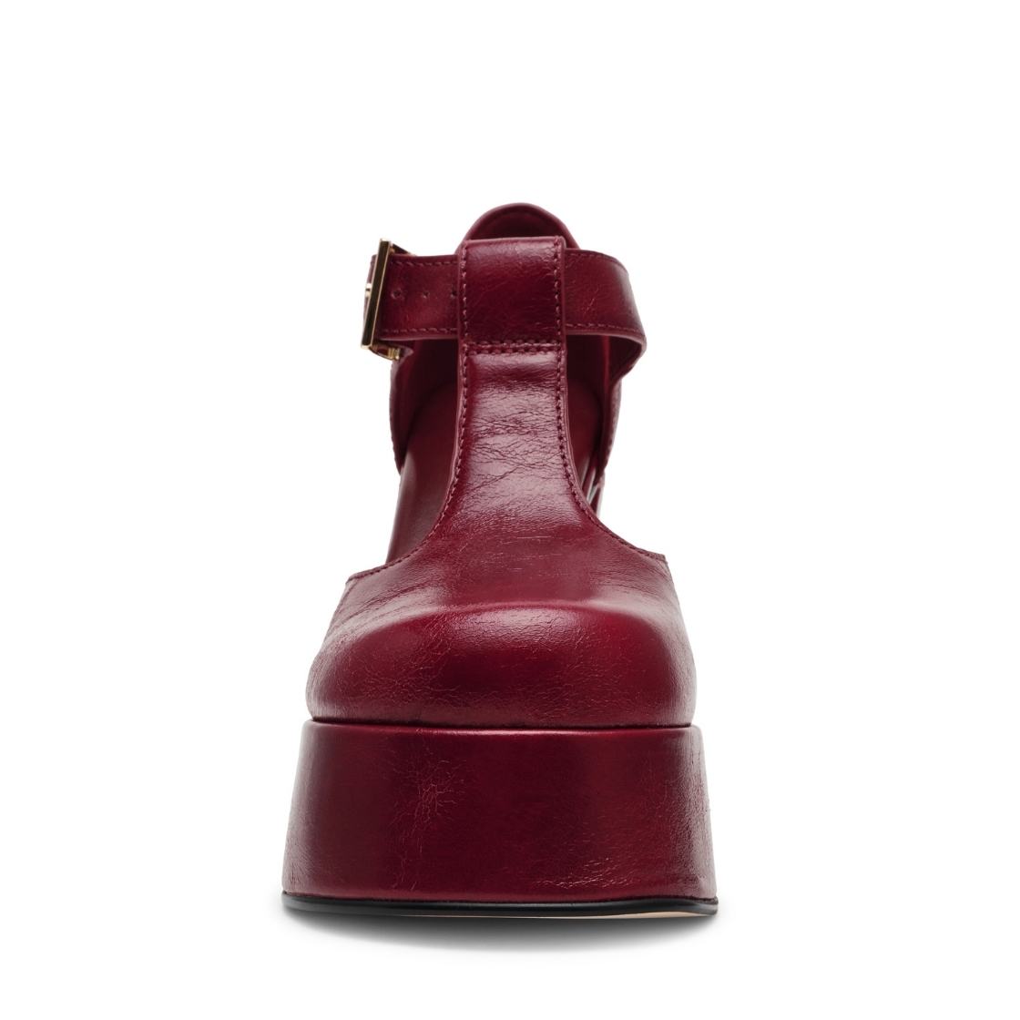 Story Cherry Leather Mocasines de Tacon para Mujer