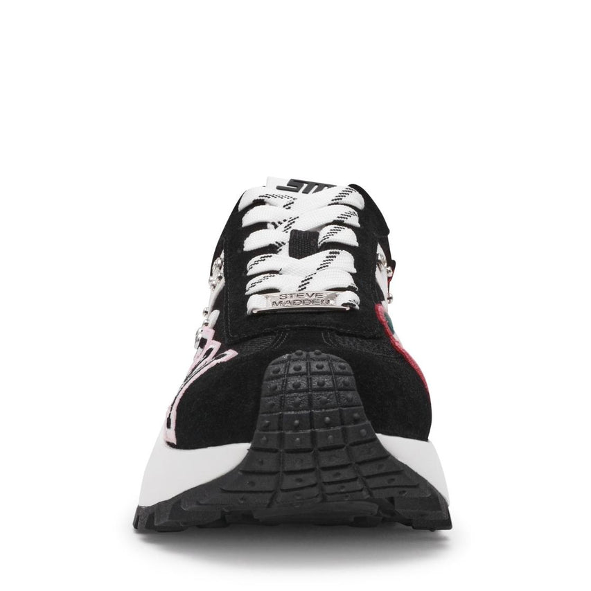 Supercampo P Black Tenis con Parches para Mujer