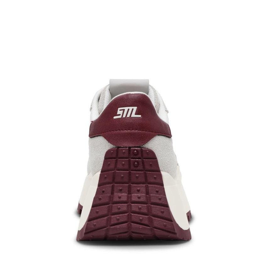Supercampo White Cherry Lacquer Tenis Vino con Blanco para Mujer