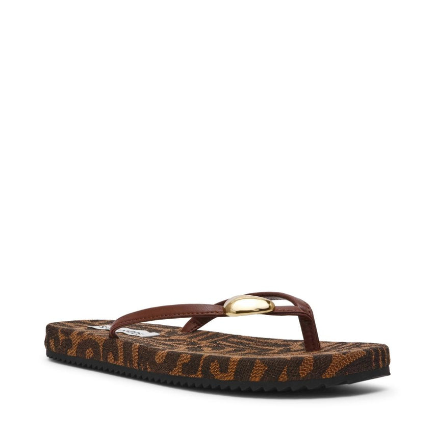 Surfup Brown Multi Sandalias Cafes