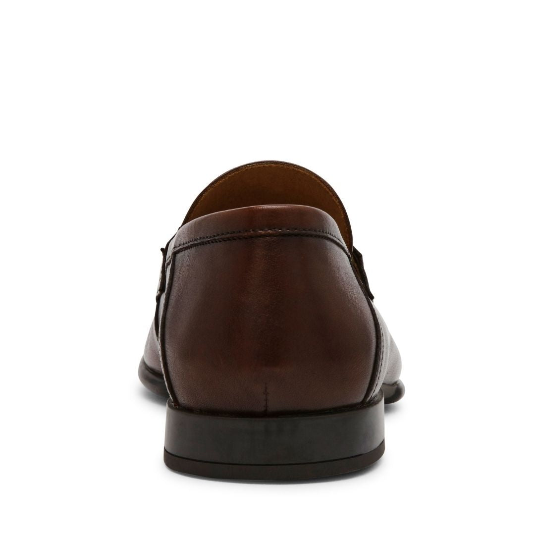 Swazzey Brown Leather Zapatos Cafes de Piel para Hombre