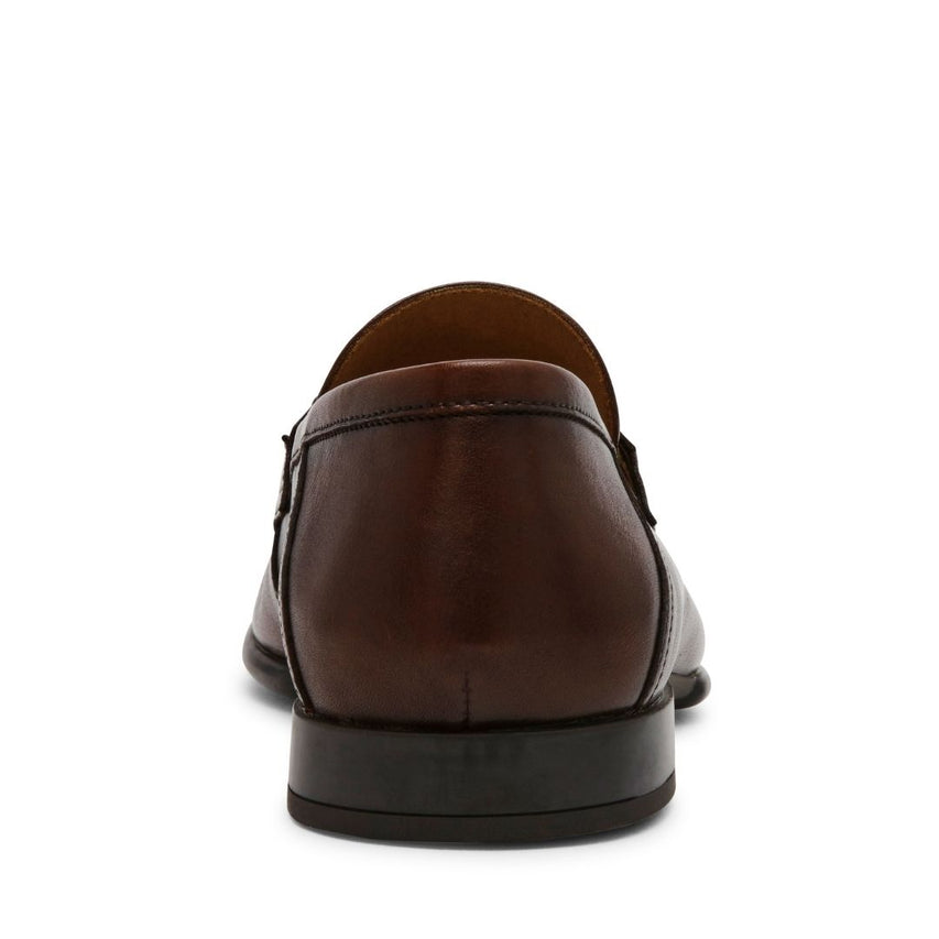 Swazzey Brown Leather Zapatos Cafes de Piel para Hombre