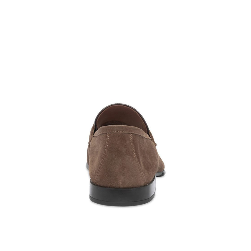 Swifton Tan Suede Zapato de Gamuza Cafe para Hombre