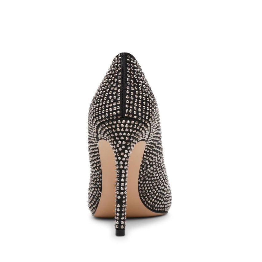 Thrive R Black Tacones Negro con Plateados para Mujer