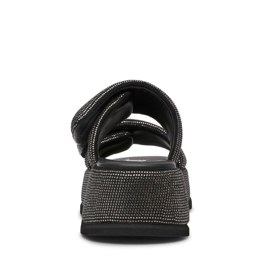 Tokiyo Black Sandalias de Plataforma Negras Para Mujer