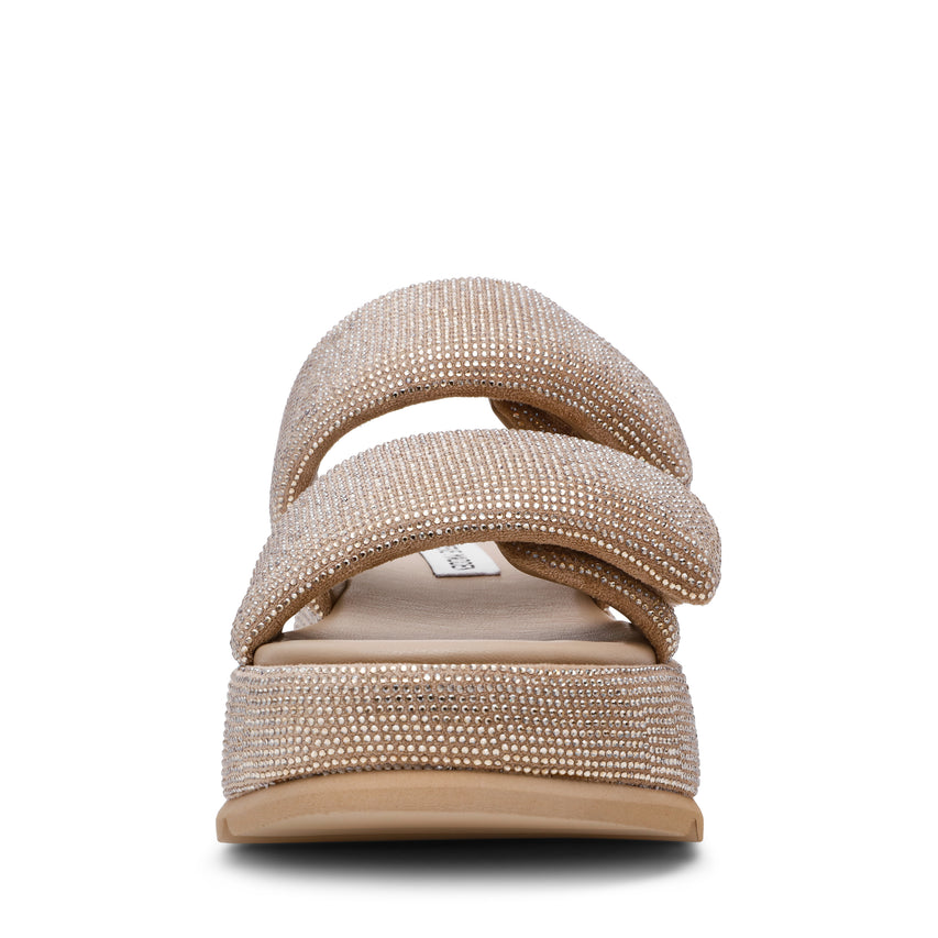 Tokiyo Rose Gold Sandalias con Plataforma Para Mujer