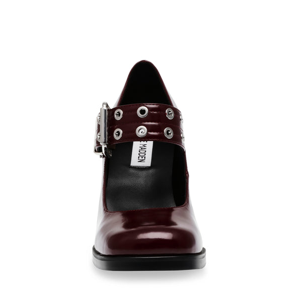 Torpedo Burgundy Box Tacones para Mujer