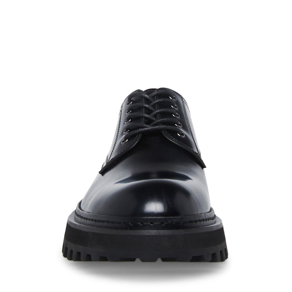 Torrin Black Leather Mocasines para Hombre