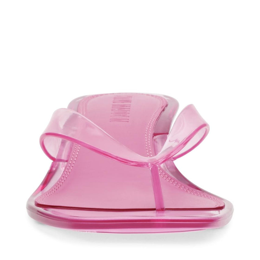 Tracie-J Pink Sandalias de Tacón Para Mujer