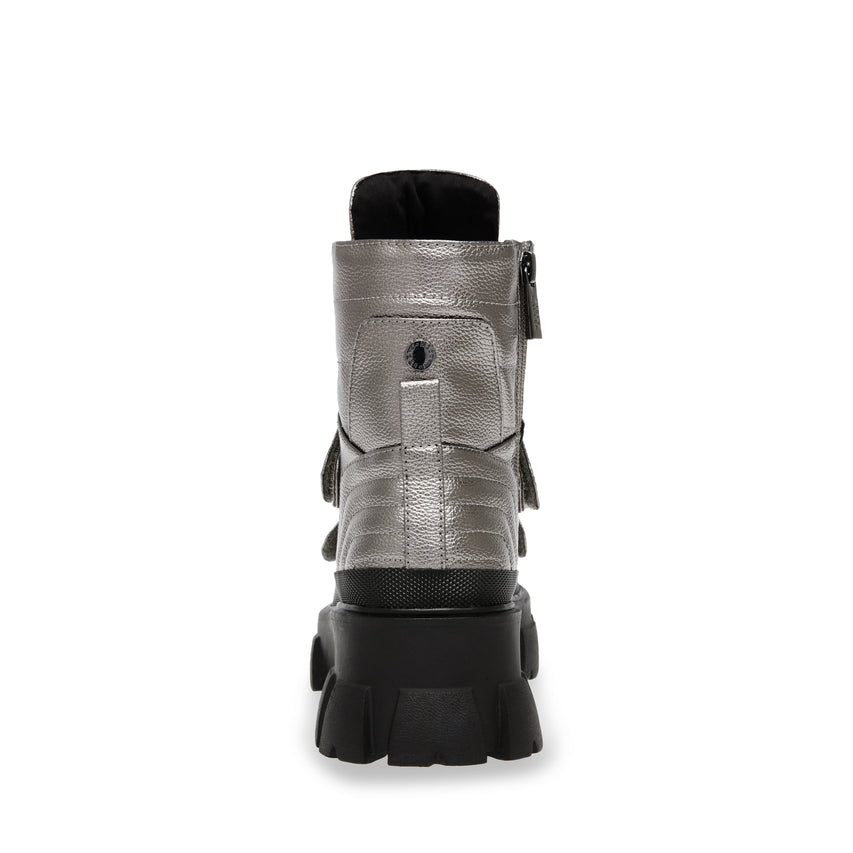 Trendset Pewter Botines Plateados para Mujer