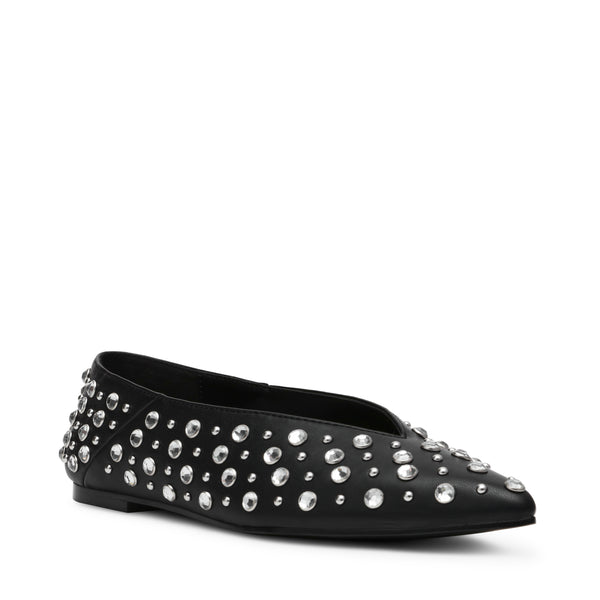 Venecia Black Flats Negros