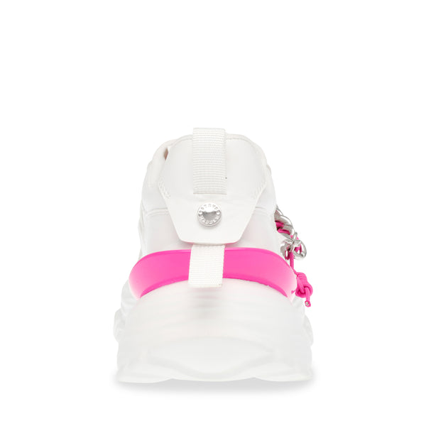 Vibratto White Fuschia Tenis Blancos para Mujer