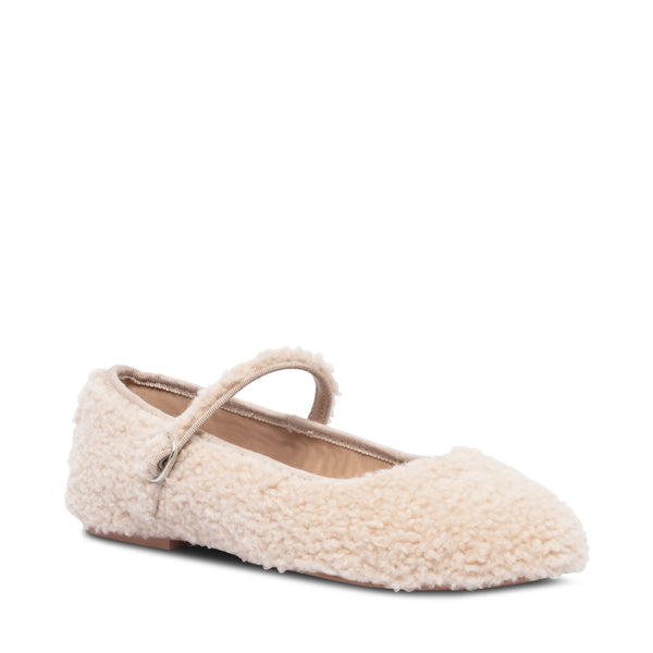 Vinetta F Natural Flats Afelpados Beige