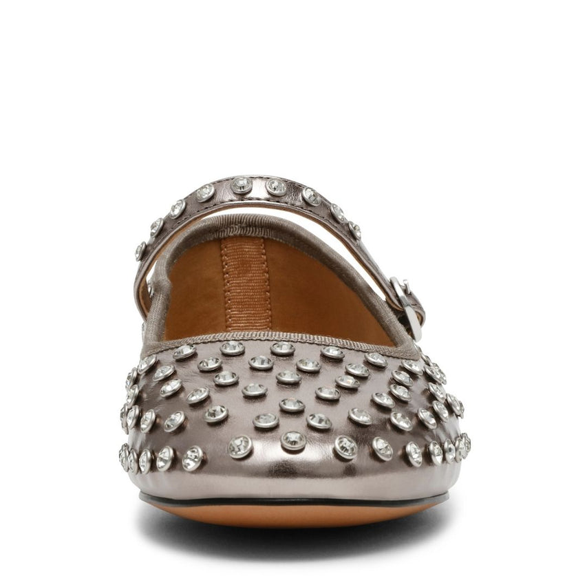 Vinetta R Pewter Flats para Mujer