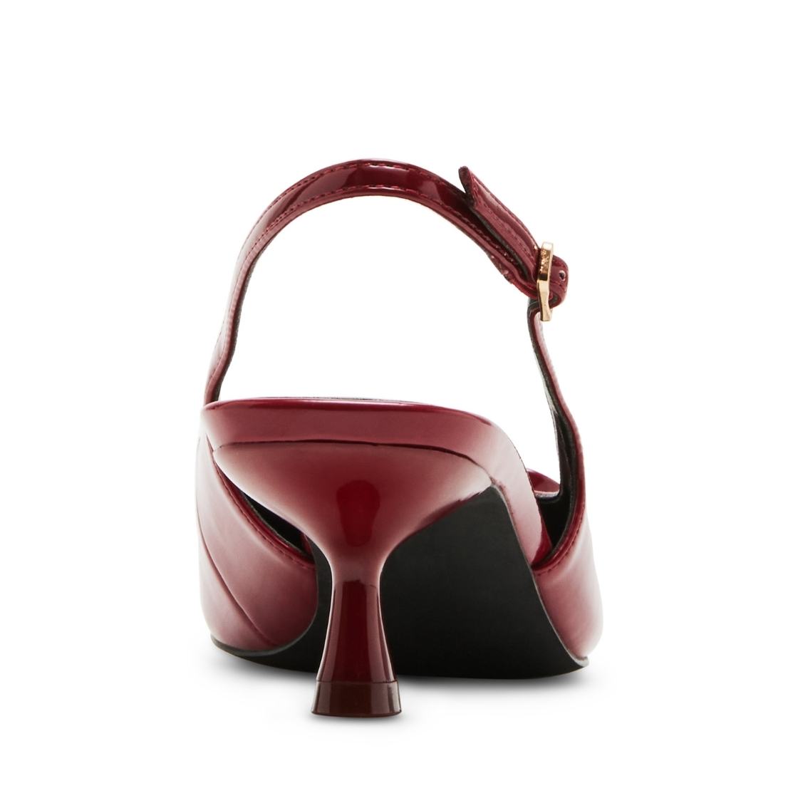 Vogue Dark Cherry Patent Tacones de Charol Vino para Mujer