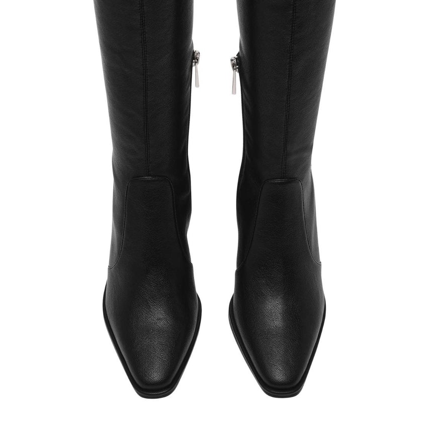 Walk Off Black Botas Largas para Mujer
