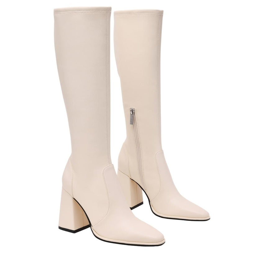 Walk Off Bone Botas Largas Blancas
