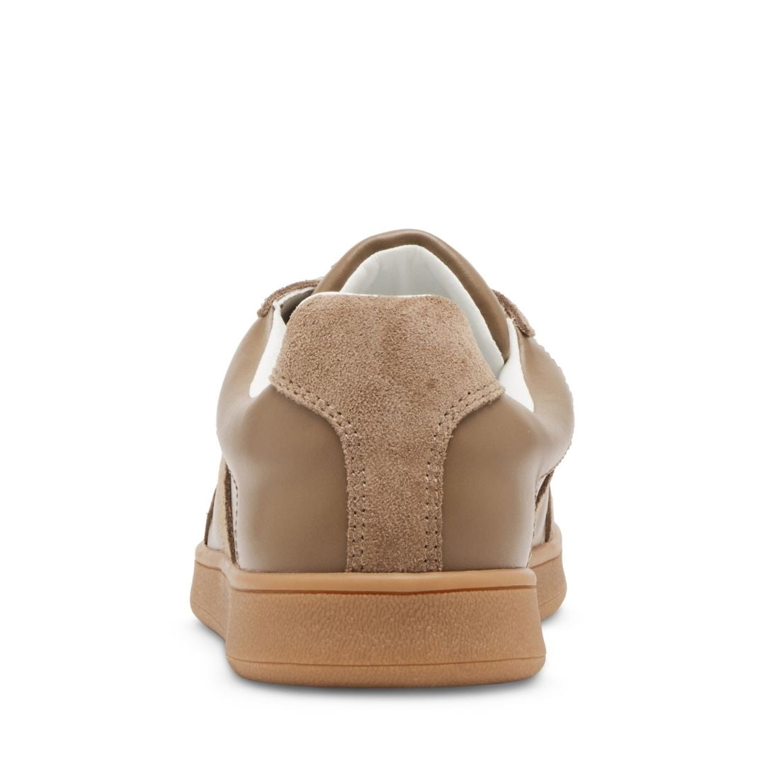 Waltor Taupe Tenis de Piel Cafes para Hombre