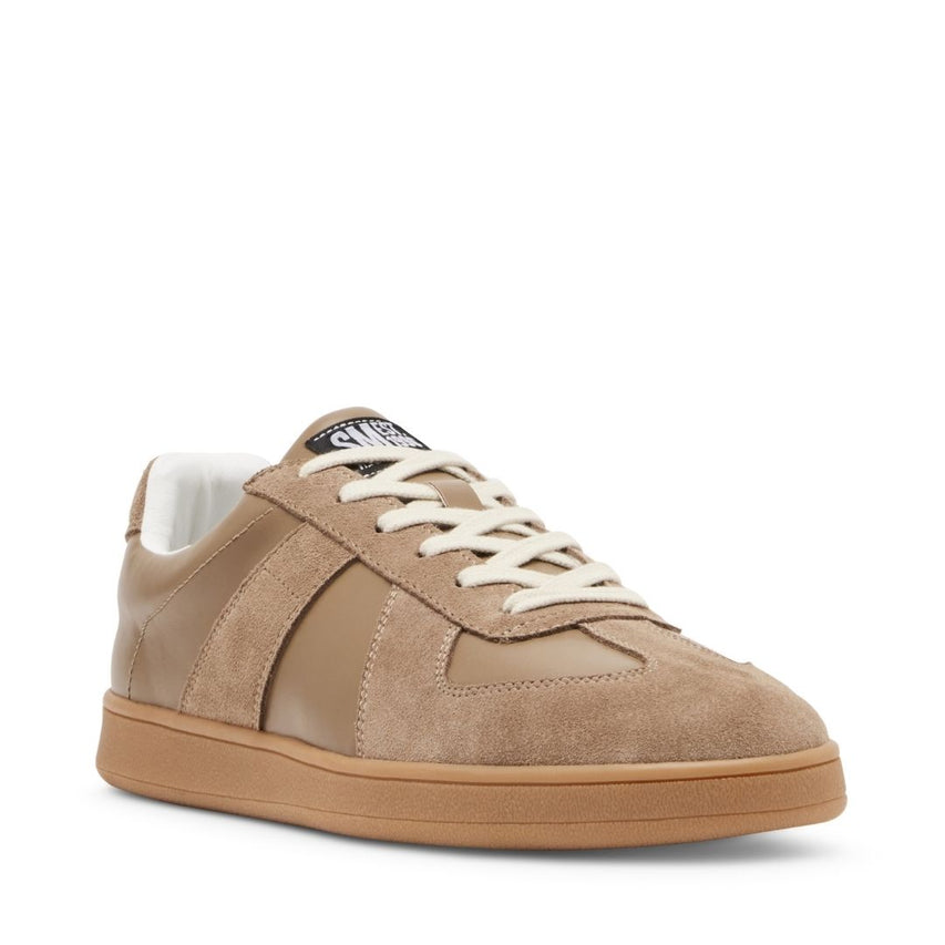 Waltor Taupe Tenis de Piel Cafes