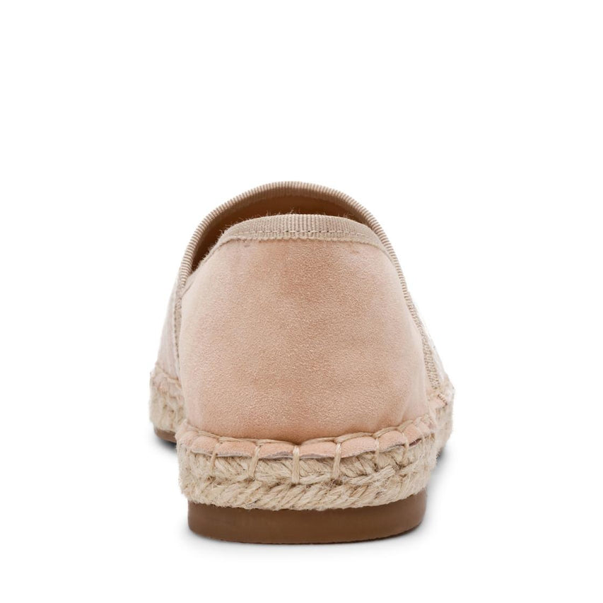 Waverly Rd Sand Suede Mocasines de Alpargata Rosas para Mujer