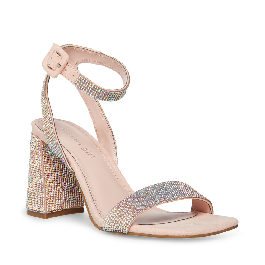 Winnii-R Blush Multi Sandalias de Tacon Rosa Multicolor