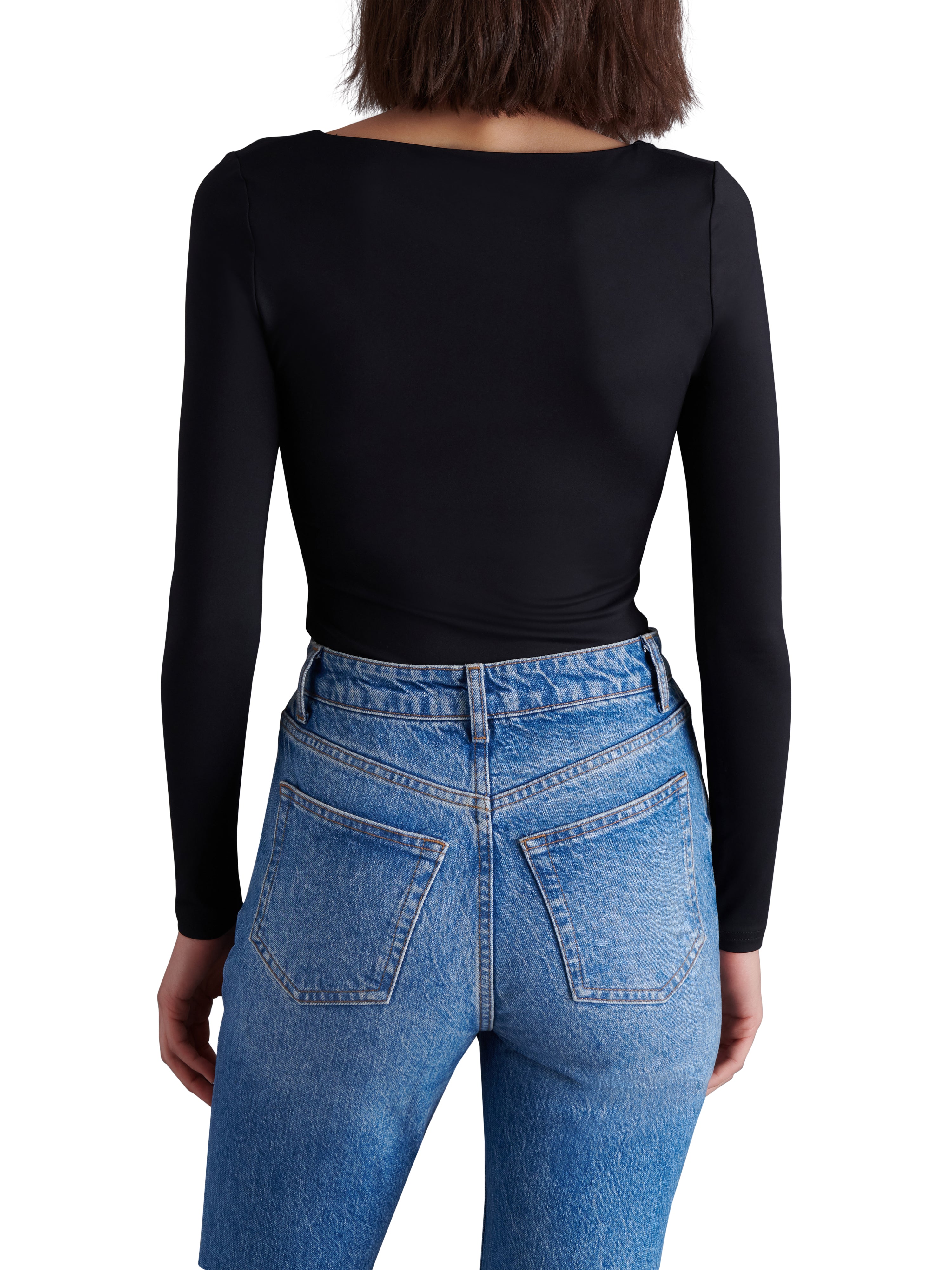 Yura Bodysuit Black Body Negro para Mujer