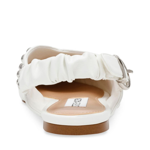 Zeta S White Flats Blancas para Mujer