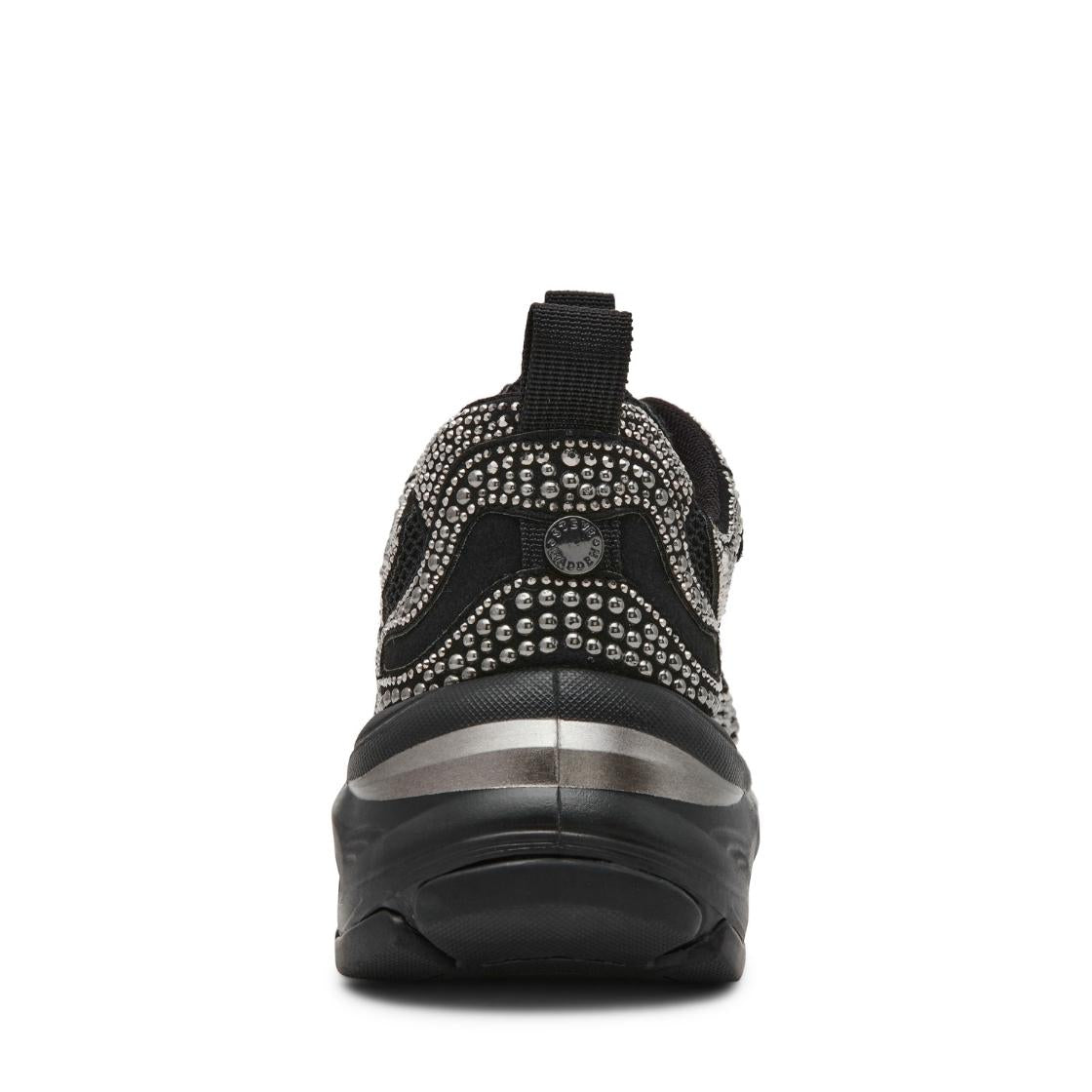 Zonar-R Black/Pewter Tenis Negros con Brillo Para Mujer