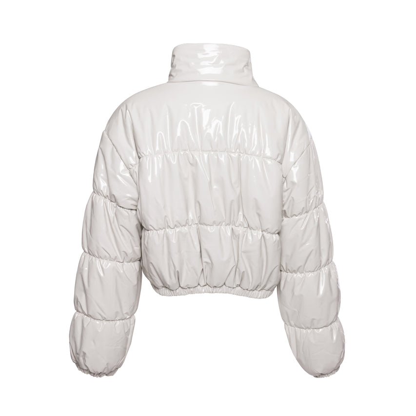APATENT PUFFER JACKET BONE
