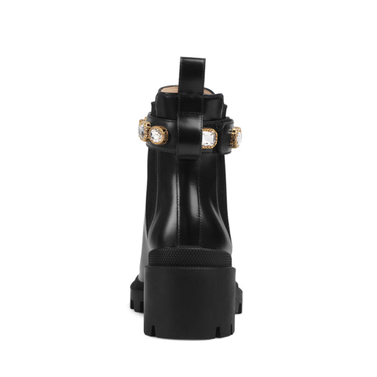 Botas para Mujer Amulet Black parte trasera