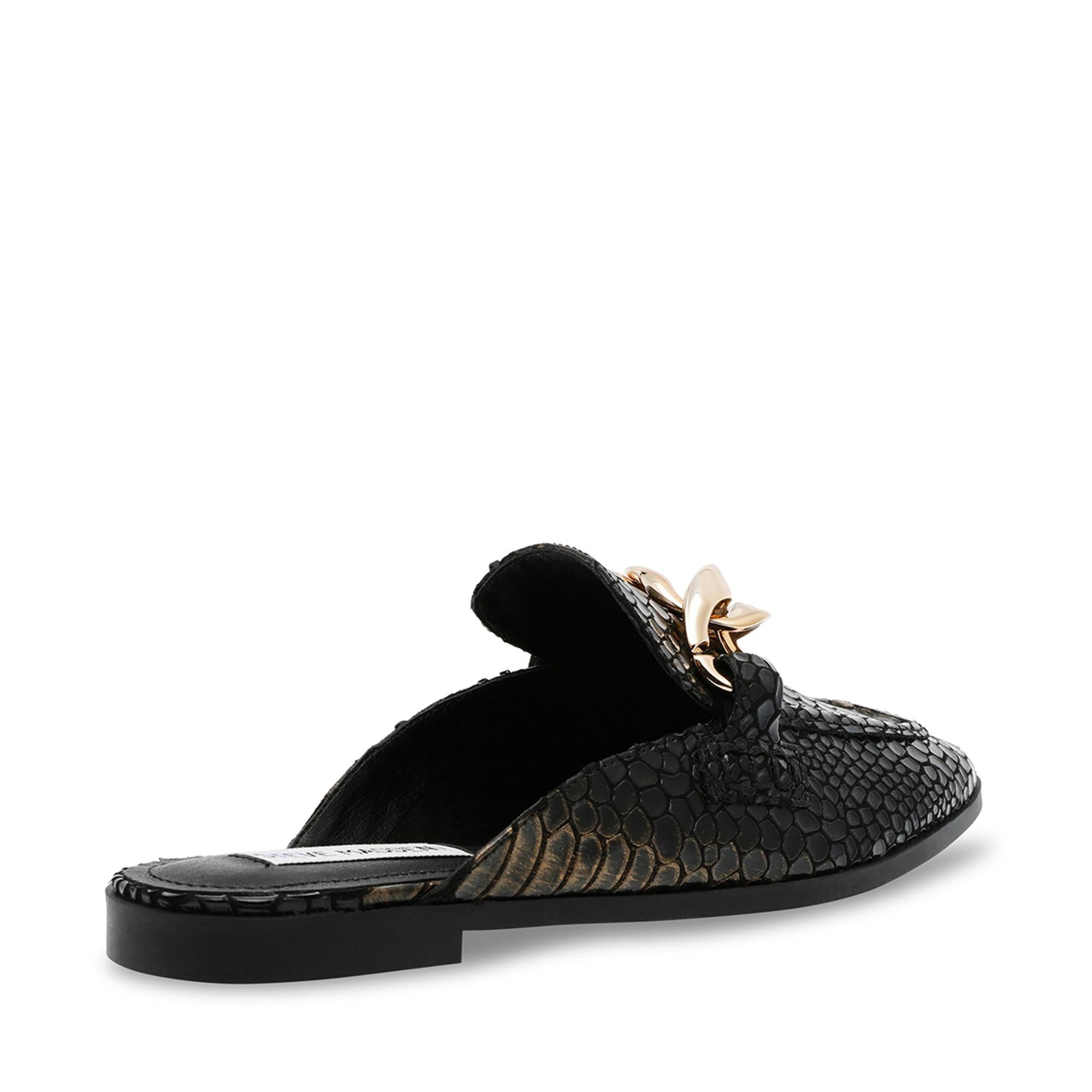 Cally Black Bronze Flats Negros Lado