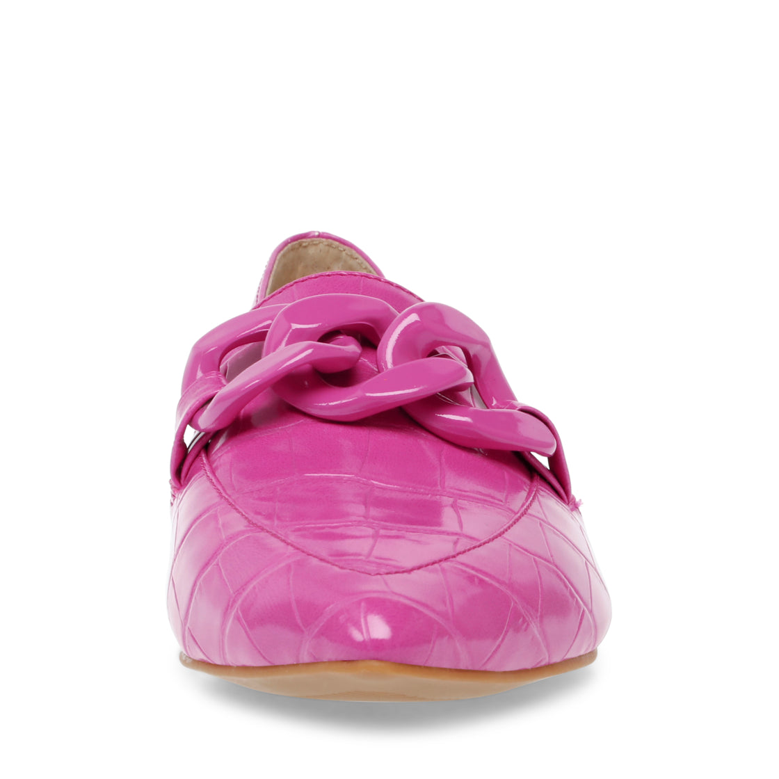 Famed Fuchsia Croco Flats para Mujer