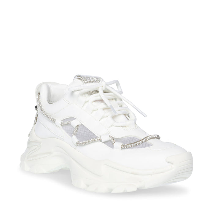 Miracles White Multi Tenis Blancos Ángulo Derecho