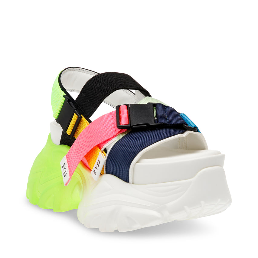 Voltz Neon Lime Sandalias Verde Neon