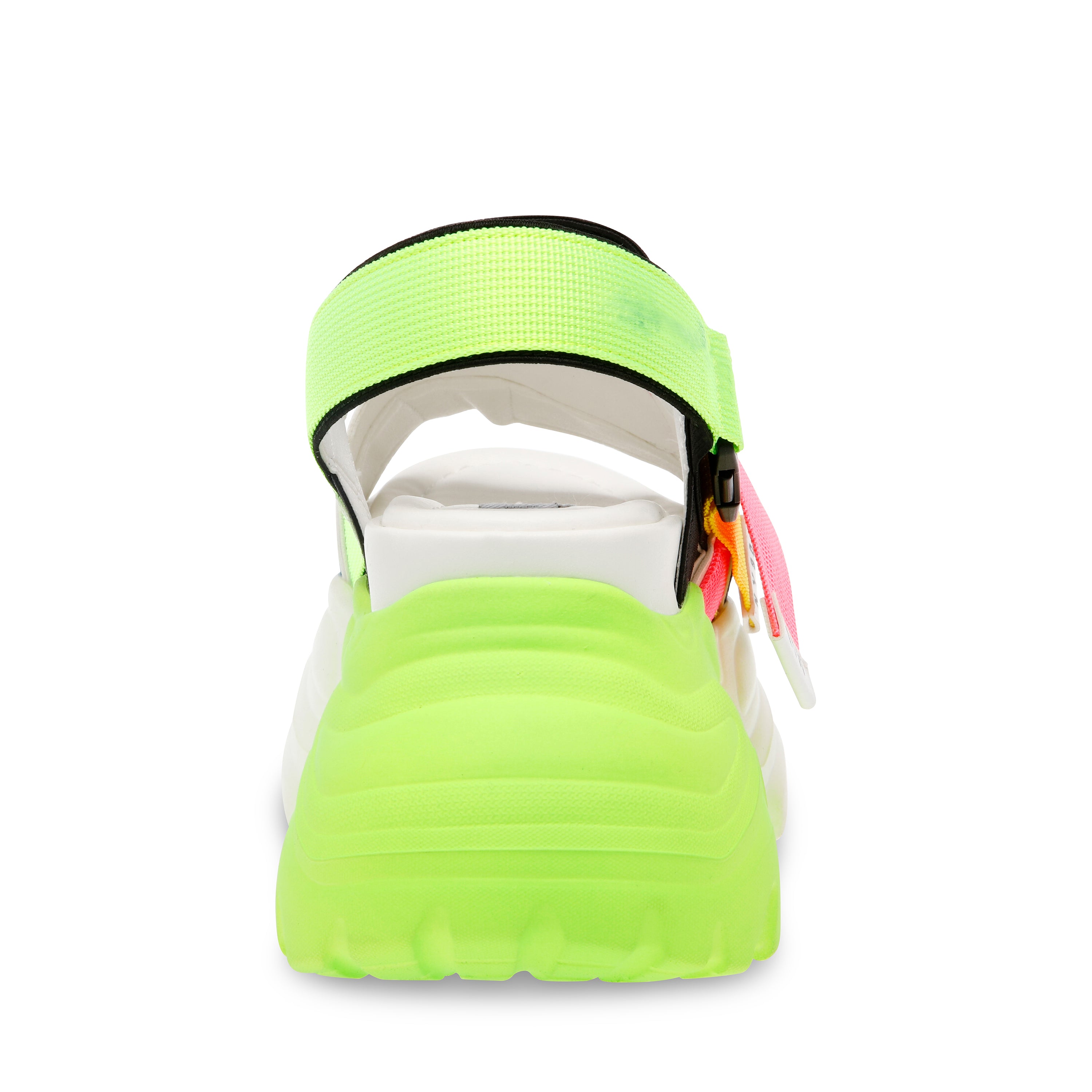 Voltz Neon Lime Sandalias Multicolor Neon para Mujer