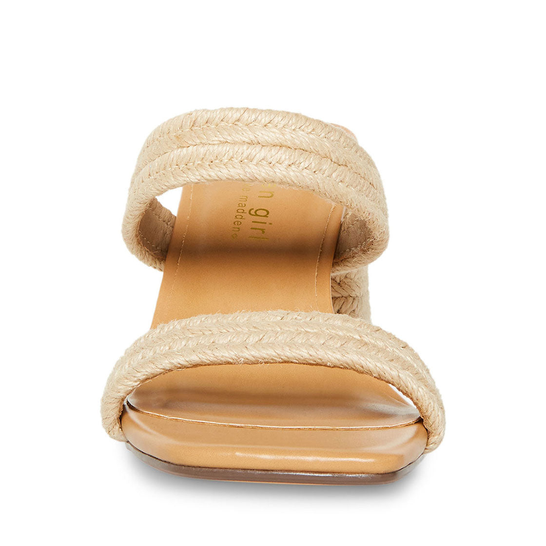 Manor Natural Raffia Sandalias de Tacon para Mujer