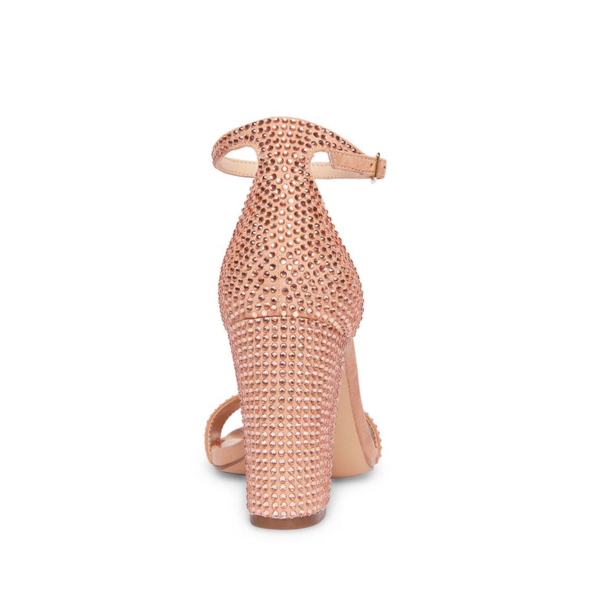 Beella Hs Vintage Rose Multi Tacones Rosas con Brillos para Mujer