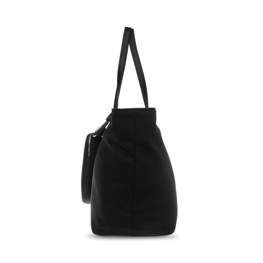 Bjude Black Bolso Tote Negro Para Mujer con Cierres