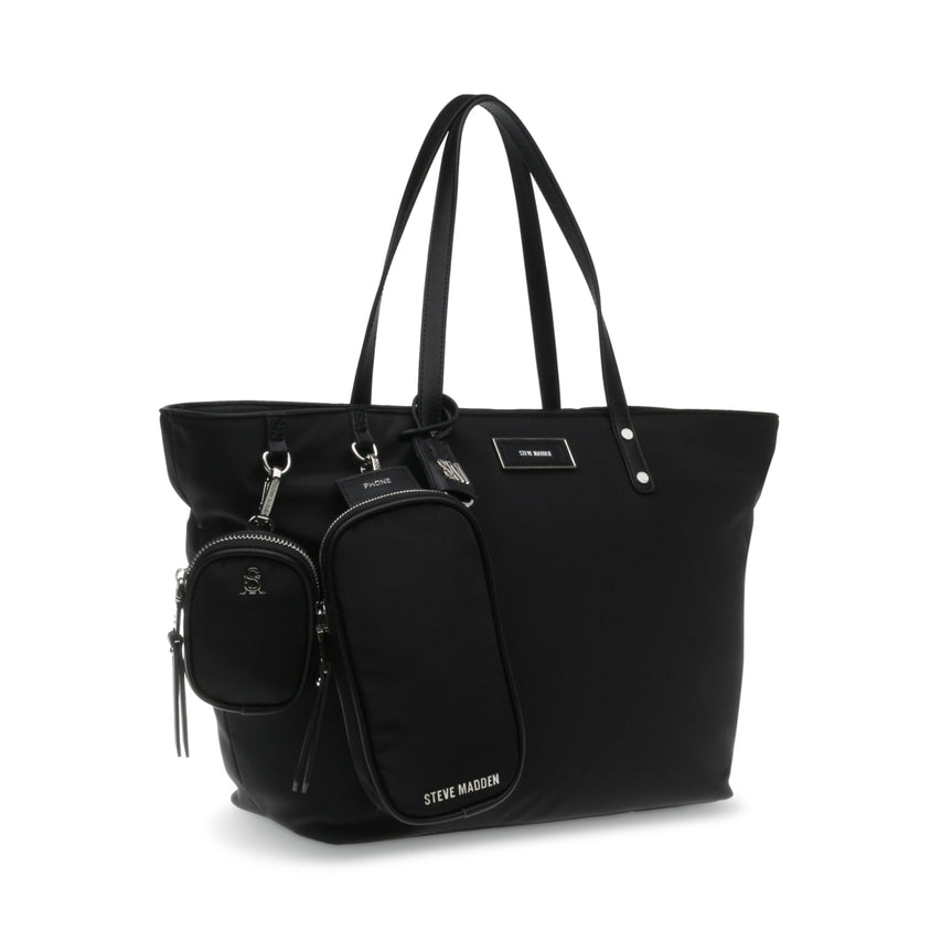 Bjude Black Bolso Tote Para Mujer