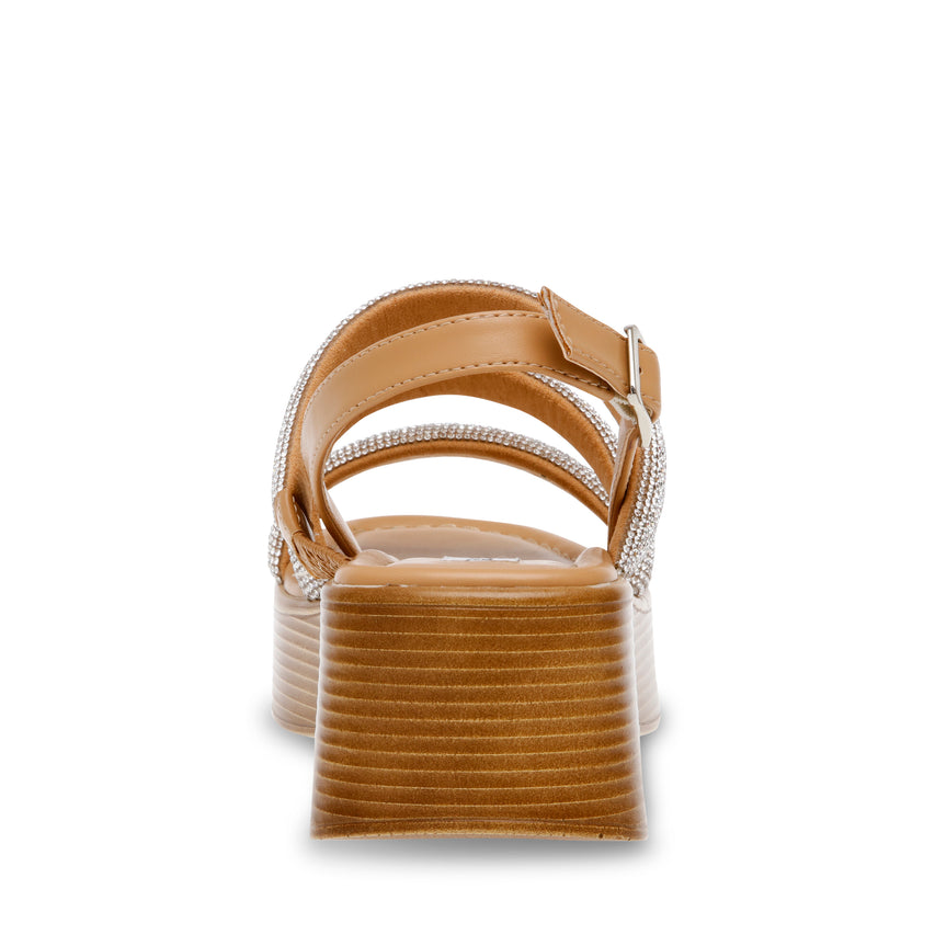 Conduct-R Rhinestone Sandalias con Brillos para Mujer