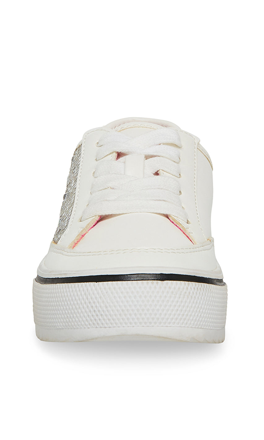 J-Beat Silver Tenis con Brillos para Niña